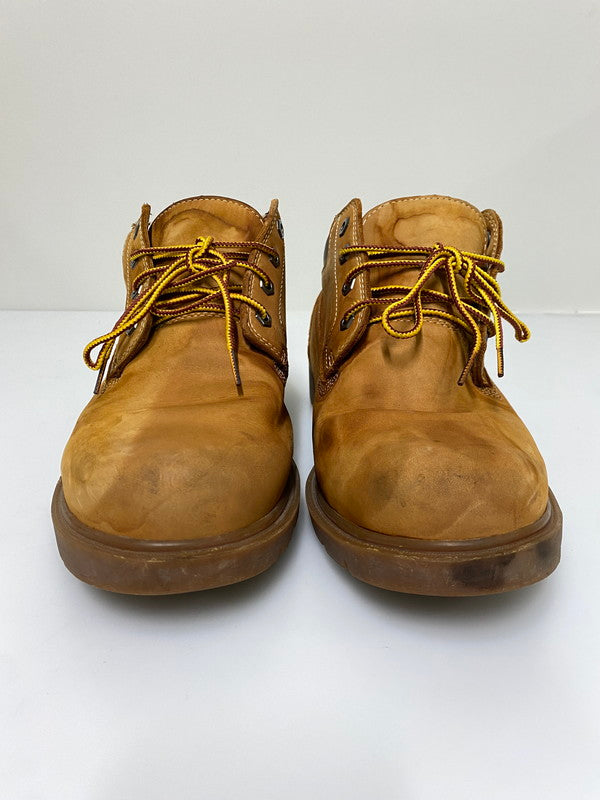 【現状渡し品】【メンズ】 TIMBER LAND ティンバーランド クラシック レースアップ ブーツ TB1A43ZR231 メンズ シューズ 靴 165-261022-em-32-min サイズ：27.5cm カラー：キャメル 万代Net店
