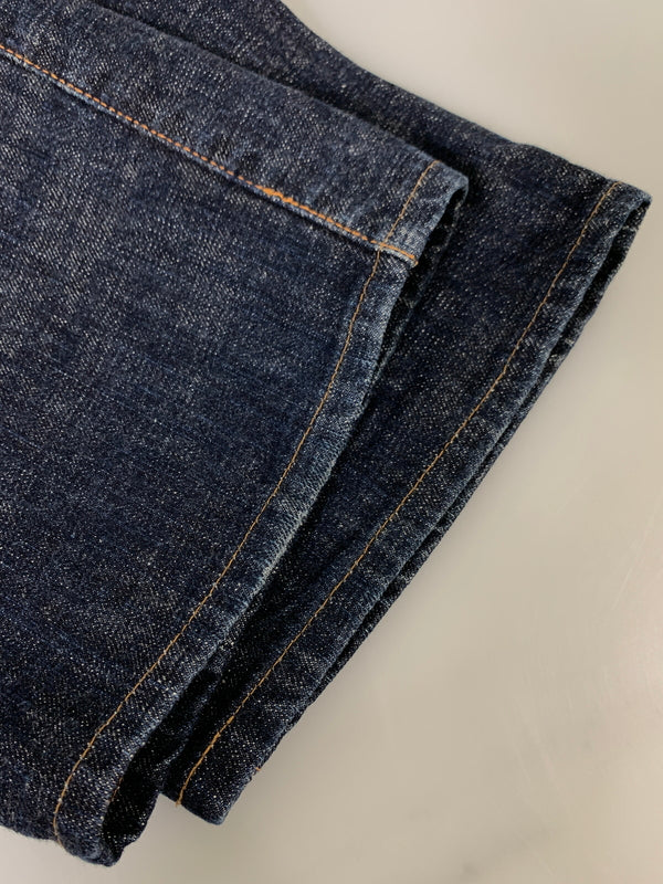 【中古品】【メンズ】 EVISU エヴィス DENIM PANTS LOT2001 デニムパンツ メンズ ストレート ジーンズ ボトムス ジーパン 刺繍 156-261020-em-14-min サイズ：34×35 カラー：インディゴ 万代Net店