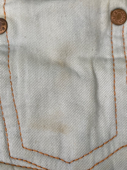 【中古品】【メンズ】 EVISU エヴィス DENIM PANTS LOT2001 デニムパンツ メンズ ストレート ジーンズ ボトムス ジーパン 刺繍 156-261020-em-14-min サイズ：34×35 カラー：インディゴ 万代Net店