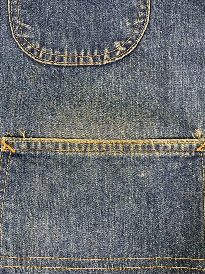 【中古品】【メンズ】 SEARS シアーズ 70S USA製 DENIM COVERALL 70年代 アメリカ製 デニム カバーオール メンズ アウター ジャケット 146-261016-em-40-min サイズ：LARGE 42-44 カラー：インディゴ 万代Net店