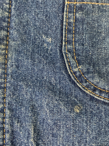 【中古品】【メンズ】 SEARS シアーズ 70S USA製 DENIM COVERALL 70年代 アメリカ製 デニム カバーオール メンズ アウター ジャケット 146-261016-em-40-min サイズ：LARGE 42-44 カラー：インディゴ 万代Net店