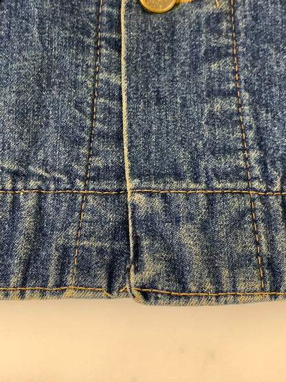 【中古品】【メンズ】 SEARS シアーズ 70S USA製 DENIM COVERALL 70年代 アメリカ製 デニム カバーオール メンズ アウター ジャケット 146-261016-em-40-min サイズ：LARGE 42-44 カラー：インディゴ 万代Net店