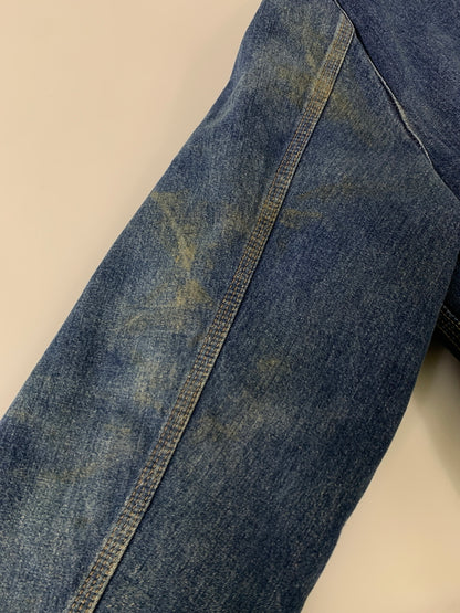 【中古品】【メンズ】 SEARS シアーズ 70S USA製 DENIM COVERALL 70年代 アメリカ製 デニム カバーオール メンズ アウター ジャケット 146-261016-em-40-min サイズ：LARGE 42-44 カラー：インディゴ 万代Net店
