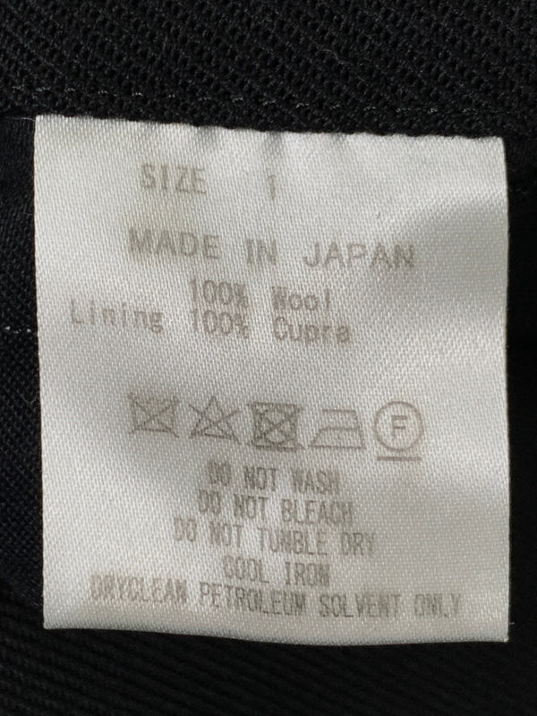 【中古品】【メンズ】 MARKAWARE マーカウェア WIDE TROUSERS ワイド トラウザーズ メンズ ボトムス パンツ プリーツ 151-261016-em-46-min サイズ：1 カラー：ブラック 万代Net店