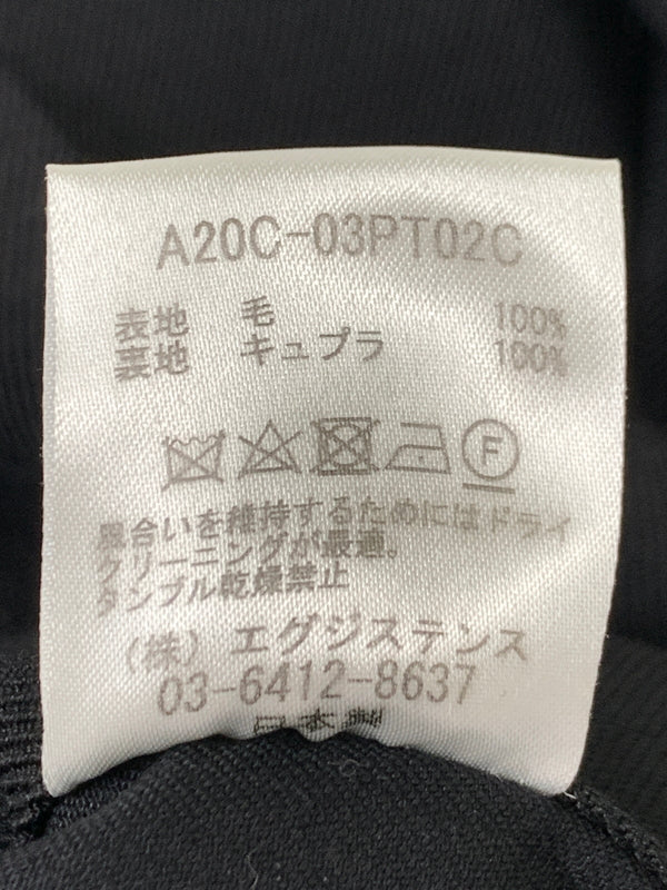 【中古品】【メンズ】 MARKAWARE マーカウェア WIDE TROUSERS ワイド トラウザーズ メンズ ボトムス パンツ プリーツ 151-261016-em-46-min サイズ：1 カラー：ブラック 万代Net店