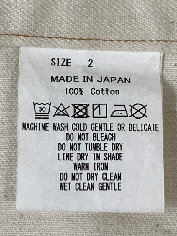 【中古品】【メンズ】 MARKA マーカ 22SS M-35 PAINTED 10oz ORGANIC COTTON DENIM M22B-13PT11C オーガニックコットン デニム メンズ ボトムス パンツ ジーンズ 151-261016-em-47-min サイズ：2 カラー：オフホワイト 万代Net店