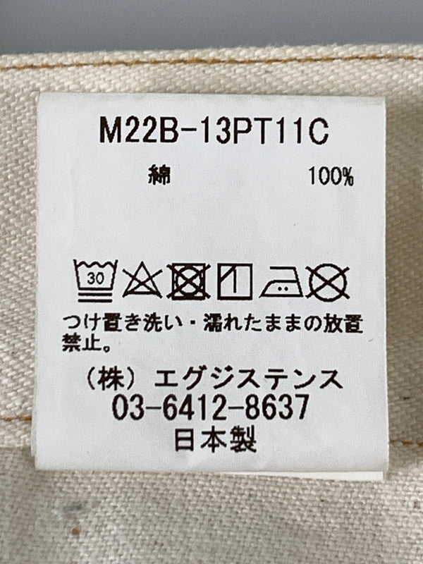 【中古品】【メンズ】 MARKA マーカ 22SS M-35 PAINTED 10oz ORGANIC COTTON DENIM M22B-13PT11C オーガニックコットン デニム メンズ ボトムス パンツ ジーンズ 151-261016-em-47-min サイズ：2 カラー：オフホワイト 万代Net店
