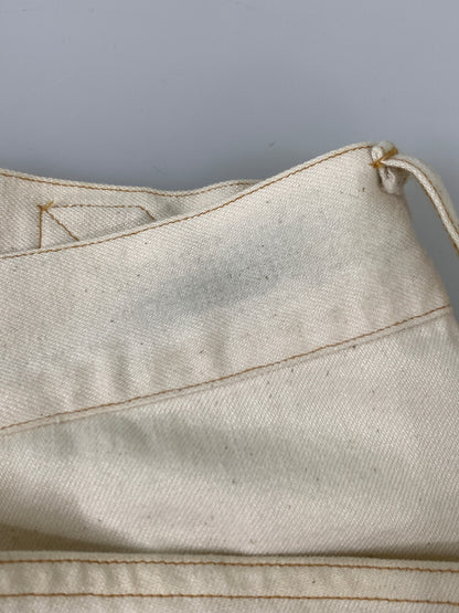 【中古品】【メンズ】 MARKA マーカ 22SS M-35 PAINTED 10oz ORGANIC COTTON DENIM M22B-13PT11C オーガニックコットン デニム メンズ ボトムス パンツ ジーンズ 151-261016-em-47-min サイズ：2 カラー：オフホワイト 万代Net店