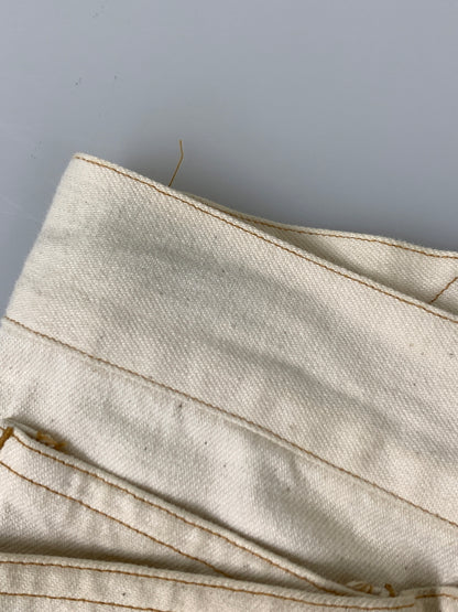 【中古品】【メンズ】 MARKA マーカ 22SS M-35 PAINTED 10oz ORGANIC COTTON DENIM M22B-13PT11C オーガニックコットン デニム メンズ ボトムス パンツ ジーンズ 151-261016-em-47-min サイズ：2 カラー：オフホワイト 万代Net店