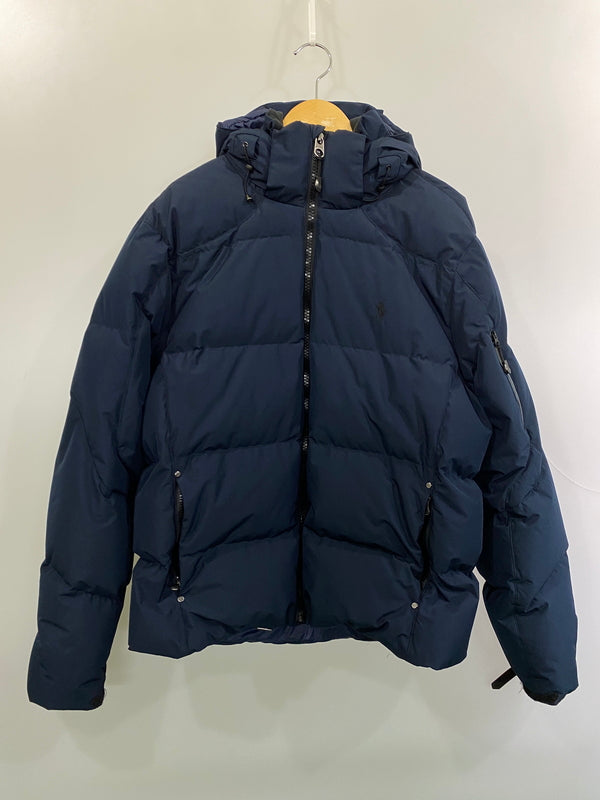 【中古品】【メンズ】 POLO RALPH LAUREN ポロ・ラルフローレン TYLON JACKET-INSULATED BOMBER ナイロン ジャケット インスレーテッド ボンバー メンズ アウター 144-261020-em-59-min サイズ：L カラー：ネイビー 万代Net店