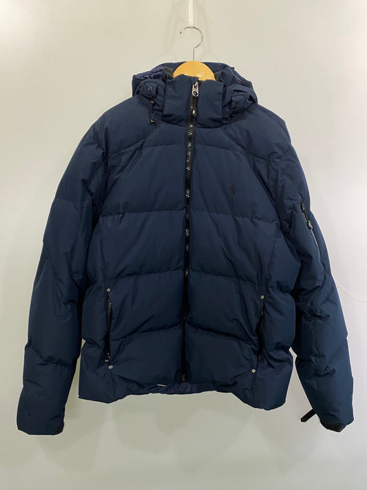 【中古品】【メンズ】 POLO RALPH LAUREN ポロ・ラルフローレン TYLON JACKET-INSULATED BOMBER ナイロン ジャケット インスレーテッド ボンバー メンズ アウター 144-261020-em-59-min サイズ：L カラー：ネイビー 万代Net店