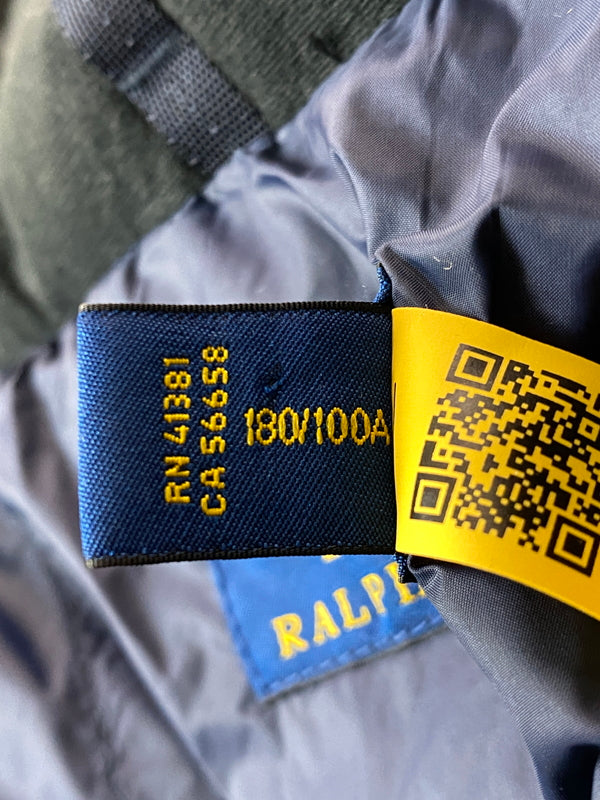【中古品】【メンズ】 POLO RALPH LAUREN ポロ・ラルフローレン TYLON JACKET-INSULATED BOMBER ナイロン ジャケット インスレーテッド ボンバー メンズ アウター 144-261020-em-59-min サイズ：L カラー：ネイビー 万代Net店