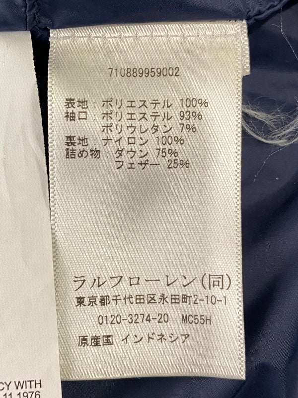 【中古品】【メンズ】 POLO RALPH LAUREN ポロ・ラルフローレン TYLON JACKET-INSULATED BOMBER ナイロン ジャケット インスレーテッド ボンバー メンズ アウター 144-261020-em-59-min サイズ：L カラー：ネイビー 万代Net店