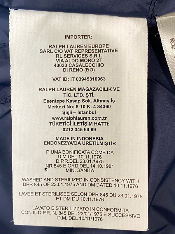 【中古品】【メンズ】 POLO RALPH LAUREN ポロ・ラルフローレン TYLON JACKET-INSULATED BOMBER ナイロン ジャケット インスレーテッド ボンバー メンズ アウター 144-261020-em-59-min サイズ：L カラー：ネイビー 万代Net店