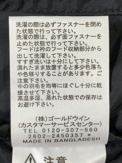 【中古品】【レディース】 THE NORTH FACE ザ・ノースフェイス SHORT NUPTSE JACKET NDW92555 ショート ヌプシ ジャケット レディース アウター ダウンジャケット 169-261016-em-37-min サイズ：L カラー：ブラック 万代Net店