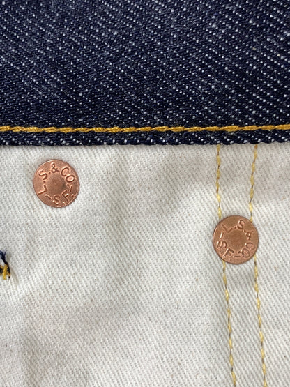 【中古美品】【メンズ】 LEVI'S VINTAGE CLOTHING リーバイスビンテージクロージング 1955 501XX JEANS RIGID 50155-0079 501XX ジーンズ リジッド 156-261016-em-32-min サイズ：W34/L34 カラー：ブルーインディゴ 万代Net店