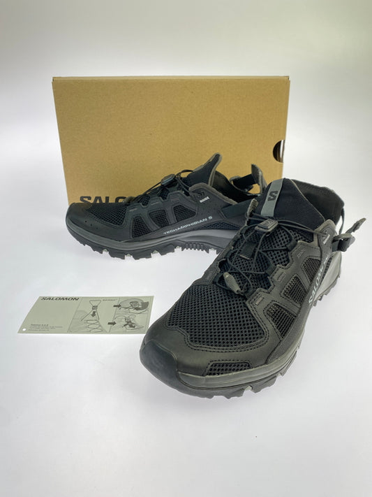 【中古品】【メンズ】 SALOMON サロモン TECHAMPHIBIAN 5 テックアンフィビアン 5 471151 靴 シューズ 162-261021-hu-02-min カラー：Black/Magnet/Monument 万代Net店