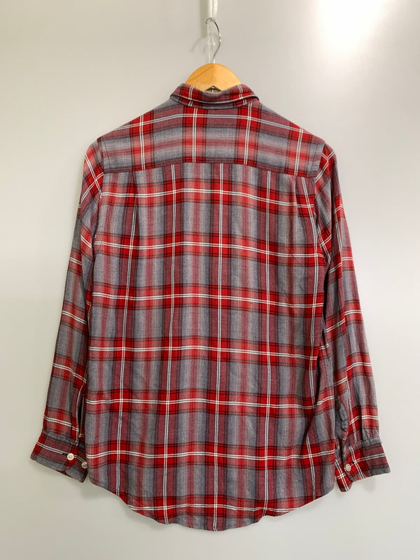 【現状渡し品】【メンズ】 TOWNCRAFT タウンクラフト 60-70S CHECKED SHIRT 60年代 70年代 チェックシャツ 長袖 メンズ トップス ヴィンテージ 146-261020-em-10-min サイズ：M 15-15 1/2 カラー：レッド系 万代Net店