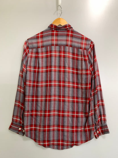 【現状渡し品】【メンズ】 TOWNCRAFT タウンクラフト 60-70S CHECKED SHIRT 60年代 70年代 チェックシャツ 長袖 メンズ トップス ヴィンテージ 146-261020-em-10-min サイズ：M 15-15 1/2 カラー：レッド系 万代Net店