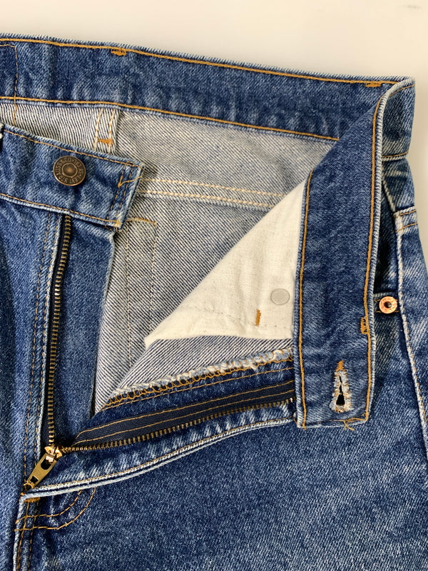 【中古品】【メンズ】 LEVI'S リーバイス 505 DENIM PANTS デニムパンツ ボトムス 157-261020-yn-09-min サイズ：W29 L34 カラー：インディゴ 万代Net店