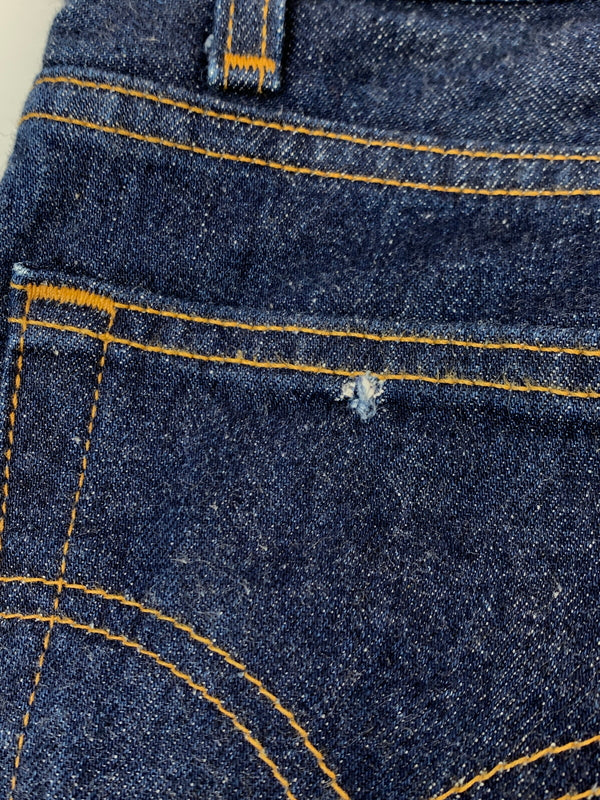 【中古品】【メンズ】 LEVI'S リーバイス 517 BOOTCUT FLARE DENIM PANTS ブーツカット フレア デニムパンツ ボトムス 157-261027-jt-29-min サイズ：W28 L34 カラー：ブルーインディゴ 万代Net店