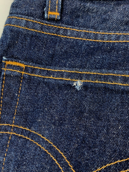 【中古品】【メンズ】 LEVI'S リーバイス 517 BOOTCUT FLARE DENIM PANTS ブーツカット フレア デニムパンツ ボトムス 157-261027-jt-29-min サイズ：W28 L34 カラー：ブルーインディゴ 万代Net店