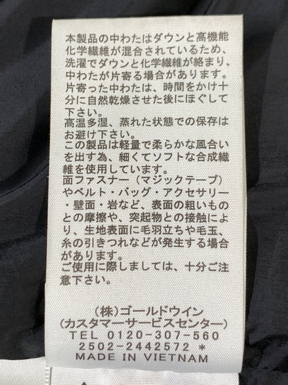 【中古品】【メンズ】 THE NORTH FACE ザ・ノースフェイス BALTRO LIGHT JACKET ND92551 バルトロライトジャケット メンズ アウター ダウンジャケット 防寒 上着 144-261020-em-01-min サイズ：M カラー：ブラック 万代Net店