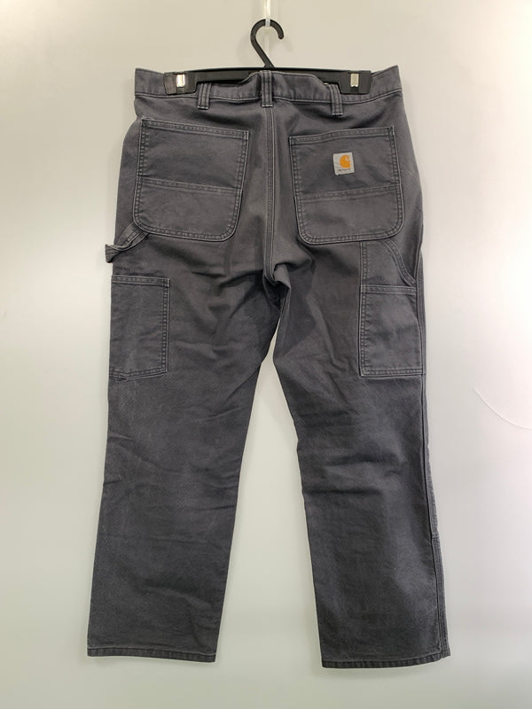 【中古品】【メンズ】 CARHARTT カーハート RELAXED FIT DOUBLE KNEE WORK PANTS リラックスフィット ダブルニー ワークパンツ メンズ ボトムス ペインター 158-261022-em-10-min サイズ：34×30 カラー：チャコールグレー 万代Net店