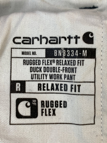 【中古品】【メンズ】 CARHARTT カーハート RELAXED FIT DOUBLE KNEE WORK PANTS リラックスフィット ダブルニー ワークパンツ メンズ ボトムス ペインター 158-261022-em-10-min サイズ：34×30 カラー：チャコールグレー 万代Net店