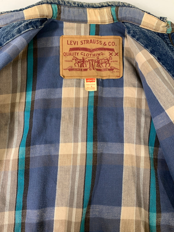 【現状渡し品】【メンズ】 LEVI'S リーバイス 90's DENIM JACKET 75069 90年代 デニムジャケット アウター 146-261020-yn-06-min サイズ：M カラー：インディゴ 万代Net店