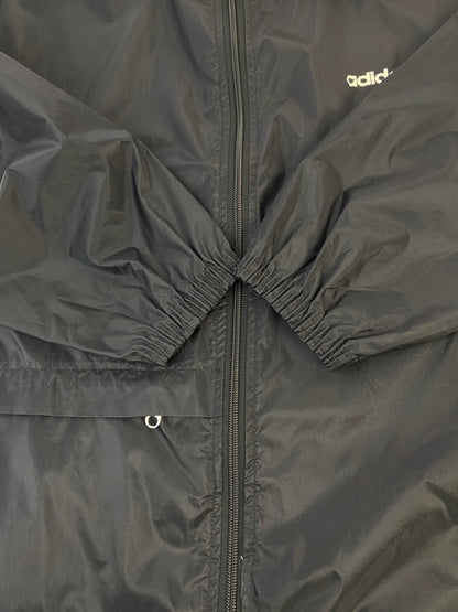 【現状渡し品】【メンズ】 ADIDAS アディダス 80S 万国旗タグ ジャケット ヴィンテージ アウター 146-261023-hu-36-min サイズ：M カラー：ブラック 万代Net店