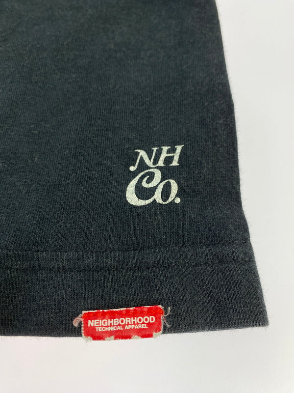 【中古品】【メンズ】 NEIGHBORHOOD ネイバーフッド TECHNICAL APPAREL TOKYO LS TEE テクニカル アパレル トウキョウ TEE Tシャツ 142-261023-hu-27-min サイズ：タグ印字消えのため不明 カラー：ブラック（色あせ） 万代Net店