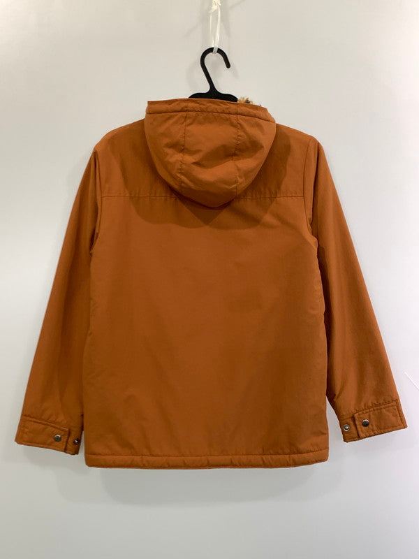 【中古品】【ボーイズ】 PATAGONIA パタゴニア BOYS' INFURNO JACKET 68460 ボーイズ インファーノ ジャケット キッズ フード付き 防寒 173-261020-em-80-min サイズ：L(12） カラー：ブラウン系 万代Net店
