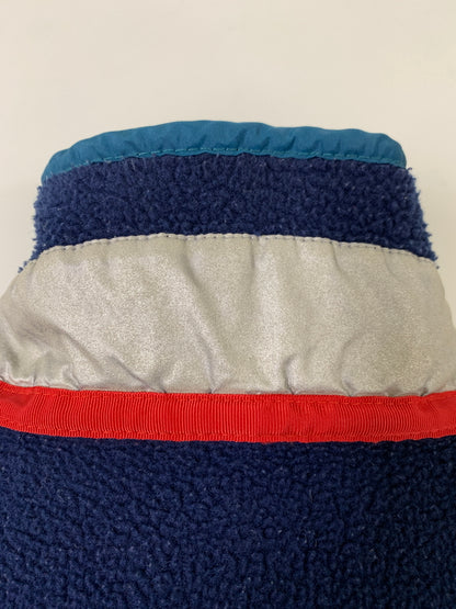 【中古品】【キッズ】 PATAGONIA パタゴニア KIDS SYNCHILLA SNAPT キッズ シンチラスナップT トップス 173-261020-yn-14-min サイズ：KIDS M カラー：ネイビー 万代Net店