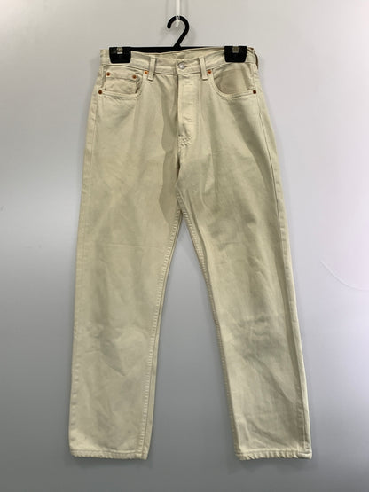 【現状渡し品】【メンズ】 LEVI'S リーバイス 90S EURO DENIM PANT 517-0221 90年代 ユーロ デニムパンツ メンズ ボトムス ヴィンテージ ジーンズ ジーパン 157-261022-em-22-min サイズ：31×34 カラー：アイボリー 万代Net店