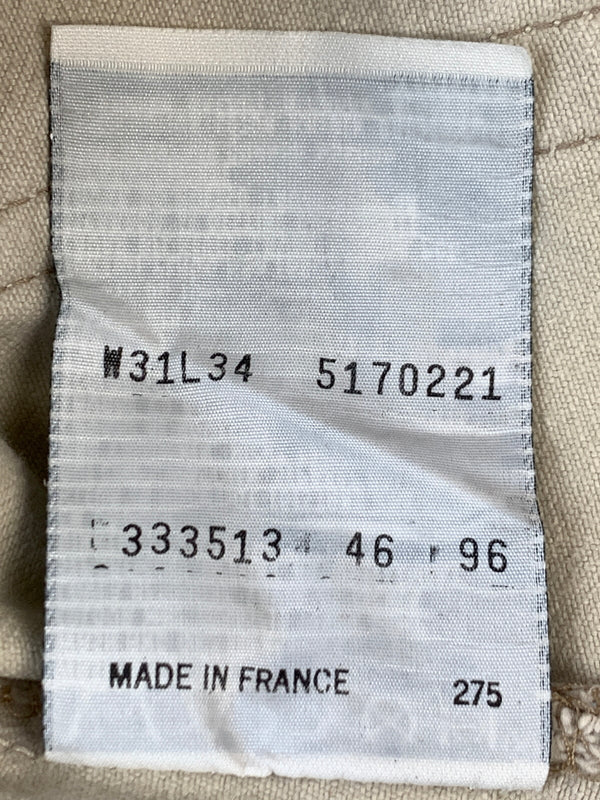 【現状渡し品】【メンズ】 LEVI'S リーバイス 90S EURO DENIM PANT 517-0221 90年代 ユーロ デニムパンツ メンズ ボトムス ヴィンテージ ジーンズ ジーパン 157-261022-em-22-min サイズ：31×34 カラー：アイボリー 万代Net店