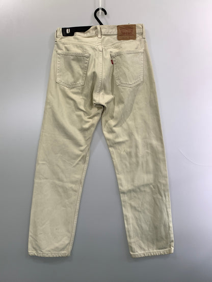 【現状渡し品】【メンズ】 LEVI'S リーバイス 90S EURO DENIM PANT 517-0221 90年代 ユーロ デニムパンツ メンズ ボトムス ヴィンテージ ジーンズ ジーパン 157-261022-em-22-min サイズ：31×34 カラー：アイボリー 万代Net店