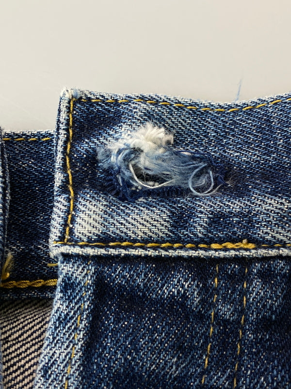 【現状渡し品】【メンズ】 LEVI'S リーバイス 90S 702XX復刻 DENIM PANT 90年代 デニム パンツ メンズ ボトムス ジーンズ ジーパン 157-261022-em-54-min サイズ：30×36 カラー：インディゴブルー 万代Net店