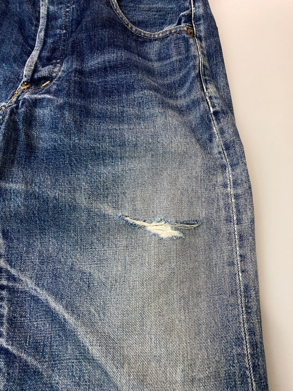 【現状渡し品】【メンズ】 LEVI'S リーバイス 90S 702XX復刻 DENIM PANT 90年代 デニム パンツ メンズ ボトムス ジーンズ ジーパン 157-261022-em-54-min サイズ：30×36 カラー：インディゴブルー 万代Net店