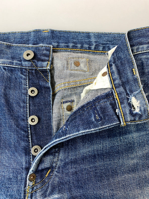 【現状渡し品】【メンズ】 LEVI'S リーバイス 90S 702XX復刻 DENIM PANT 90年代 デニム パンツ メンズ ボトムス ジーンズ ジーパン 157-261022-em-54-min サイズ：30×36 カラー：インディゴブルー 万代Net店
