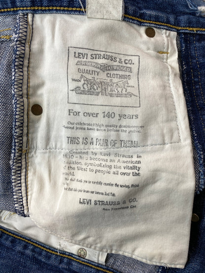 【現状渡し品】【メンズ】 LEVI'S リーバイス 90S 702XX復刻 DENIM PANT 90年代 デニム パンツ メンズ ボトムス ジーンズ ジーパン 157-261022-em-54-min サイズ：30×36 カラー：インディゴブルー 万代Net店