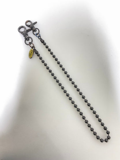【中古品】【メンズ】 HYSTERIC GLAMOUR ヒステリックグラマー ボールウォレットチェーン アクセサリー 192-261021-hu-28-min カラー：ブラック 万代Net店