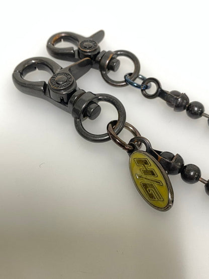 【中古品】【メンズ】 HYSTERIC GLAMOUR ヒステリックグラマー ボールウォレットチェーン アクセサリー 192-261021-hu-28-min カラー：ブラック 万代Net店