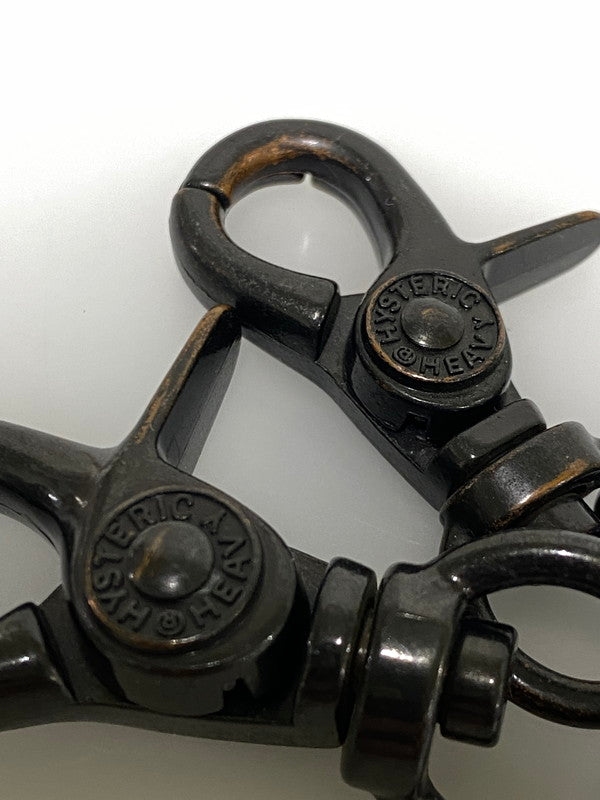 【中古品】【メンズ】 HYSTERIC GLAMOUR ヒステリックグラマー ボールウォレットチェーン アクセサリー 192-261021-hu-28-min カラー：ブラック 万代Net店