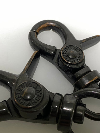 【中古品】【メンズ】 HYSTERIC GLAMOUR ヒステリックグラマー ボールウォレットチェーン アクセサリー 192-261021-hu-28-min カラー：ブラック 万代Net店