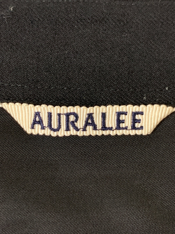 【中古品】【メンズ】 AURALEE オーラリー SUPER LIGHT WOOL SHIRTS A21AS01OS スーパーライトウールシャツ 長袖シャツ トップス 140-261020-yn-04-min サイズ：4 カラー：ブラック 万代Net店