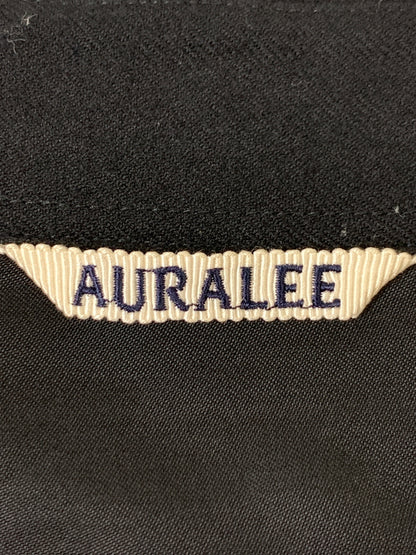 【中古品】【メンズ】 AURALEE オーラリー SUPER LIGHT WOOL SHIRTS A21AS01OS スーパーライトウールシャツ 長袖シャツ トップス 140-261020-yn-04-min サイズ：4 カラー：ブラック 万代Net店