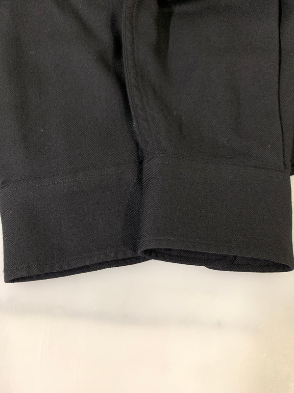 【中古品】【メンズ】 AURALEE オーラリー SUPER LIGHT WOOL SHIRTS A21AS01OS スーパーライトウールシャツ 長袖シャツ トップス 140-261020-yn-04-min サイズ：4 カラー：ブラック 万代Net店
