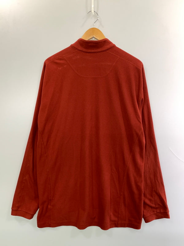 【中古品】【メンズ】 ARC'TERYX アークテリクス DELTA LT JACKET 11625-7-SS001755 デルタ エルティー ジャケット ハーフジップ 軽量 ライトジャケット 144-261022-em-08-min サイズ：XL カラー：オレンジ系 万代Net店