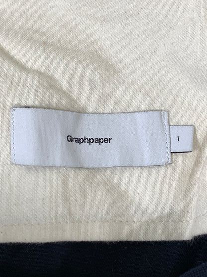 【中古品】【メンズ】 GRAPHPAPER グラフペーパー WESTPOINT CHINO WIDE TAPERED TROUSER GM251-40070B ウエストポイント チノ ワイドテーパードパンツ ボトムス 151-261020-yn-13-min サイズ：1 カラー：ネイビー 万代Net店